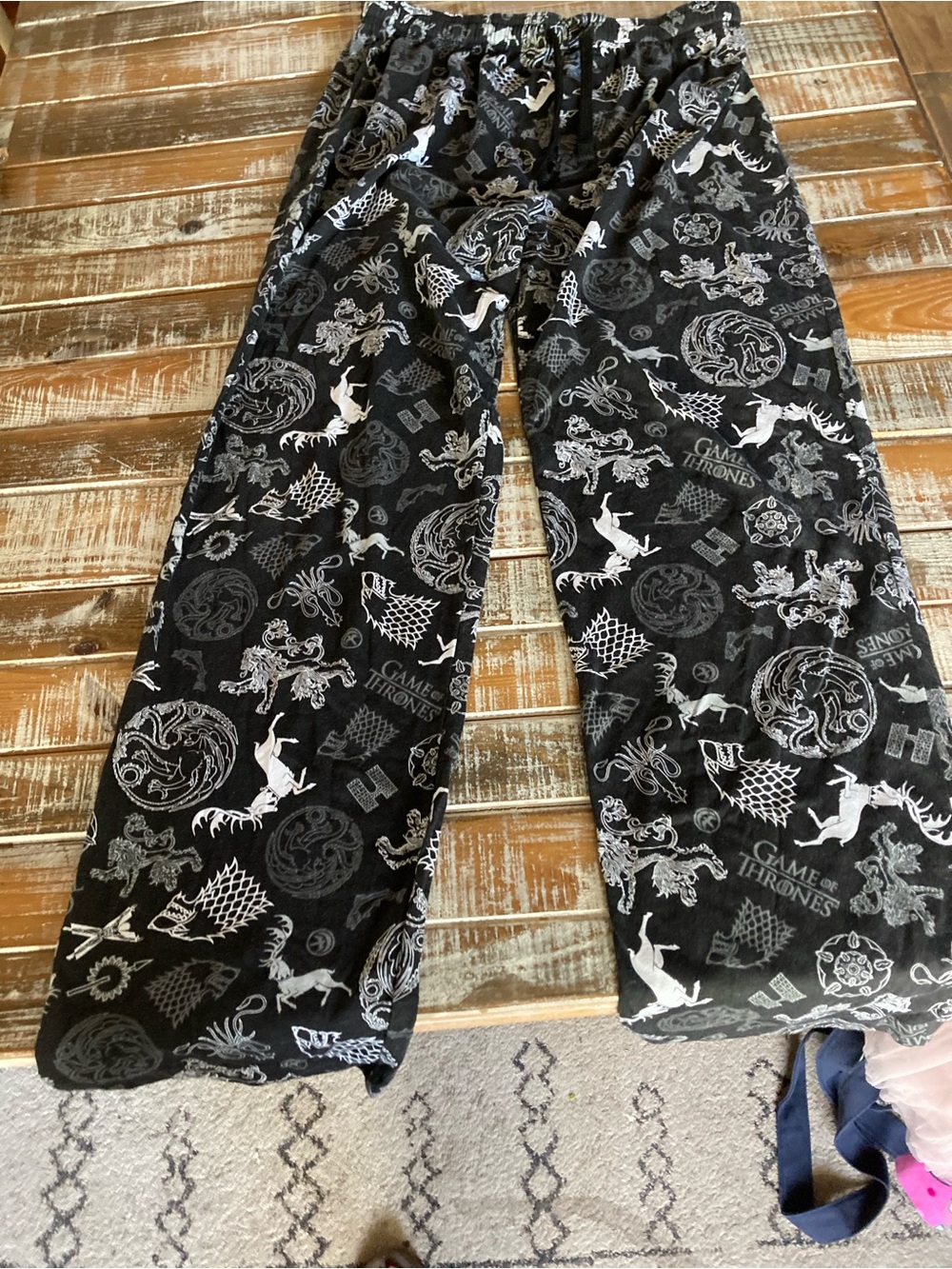 Game of Thrones Black & Gray Lounge Joggers